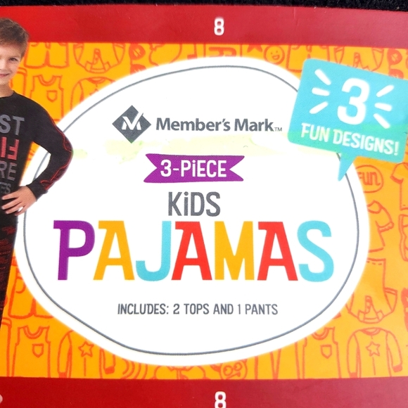 Boy's 3 Piece Gamer's Just 5 More Minutes & Game Over Pajama Set Size‎ 8 - Picture 3 of 6